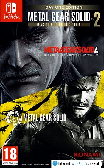 cover Metal Gear Solid : Master Collection Vol. 2 switch